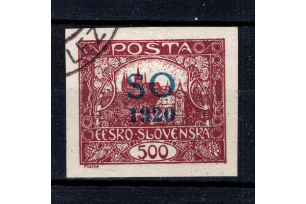 Známka ČSR, Pof.SO22#, 500h