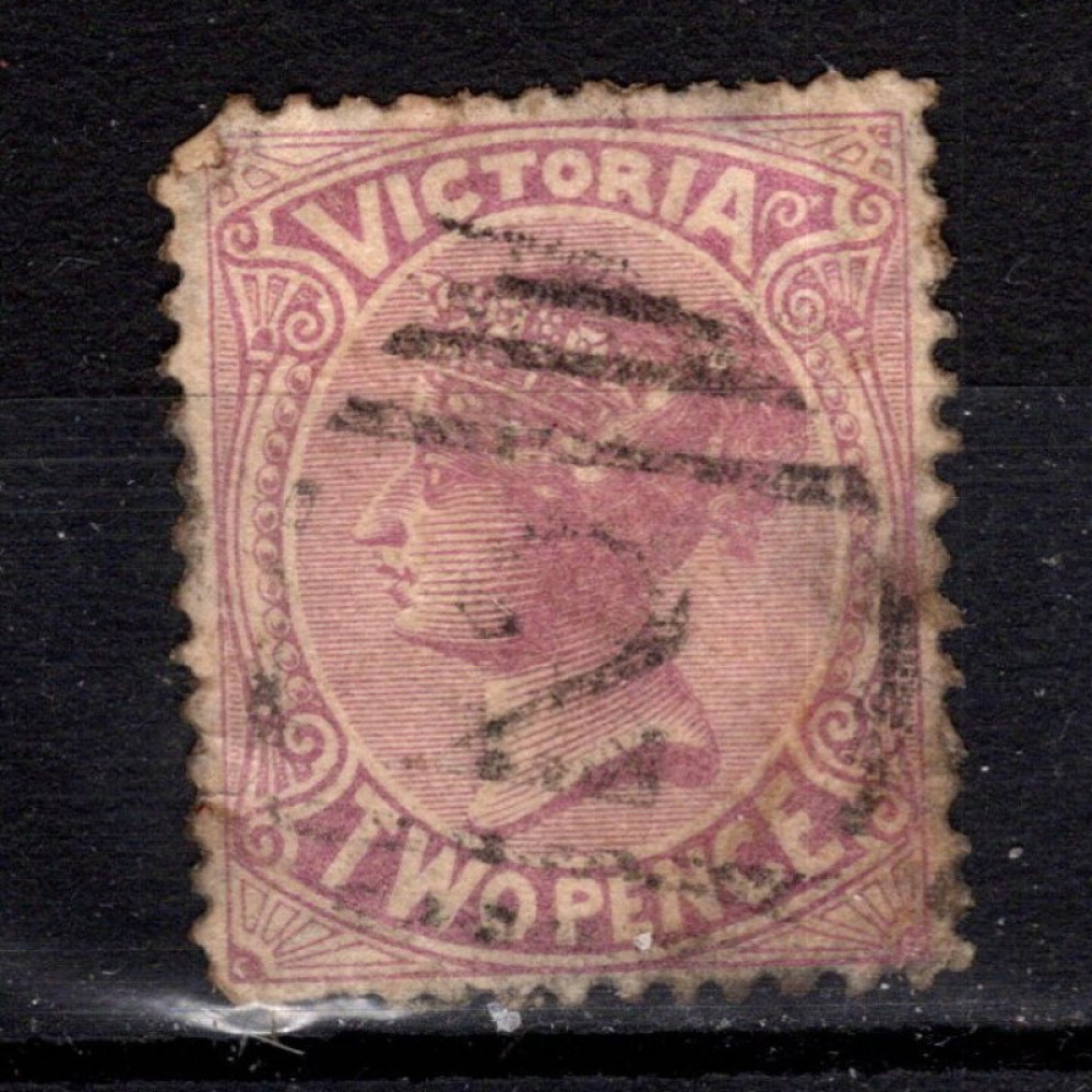 Stamp Victoria, SG202 (Mi. 82a), Used #, 2 d