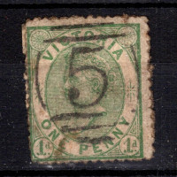 Známka Victoria, SG208#, 1 d