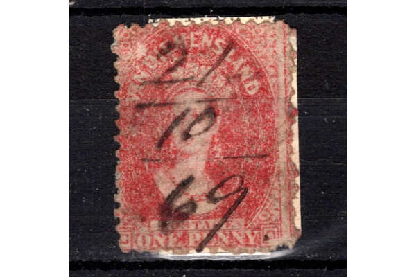 Známka Tasmanie, SG80 (Mi. 15bC)#, 1 d