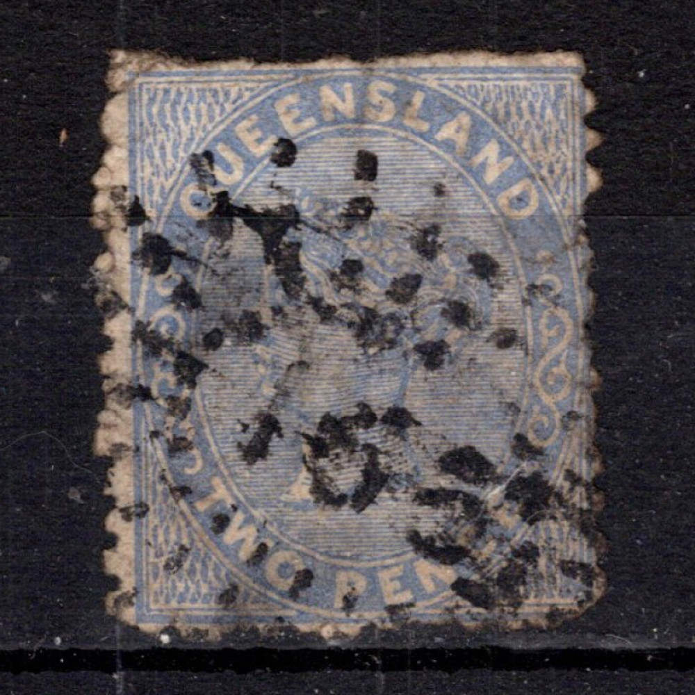 Sello Queensland, SG139 (Mi. 41a), Usado #, 2 d