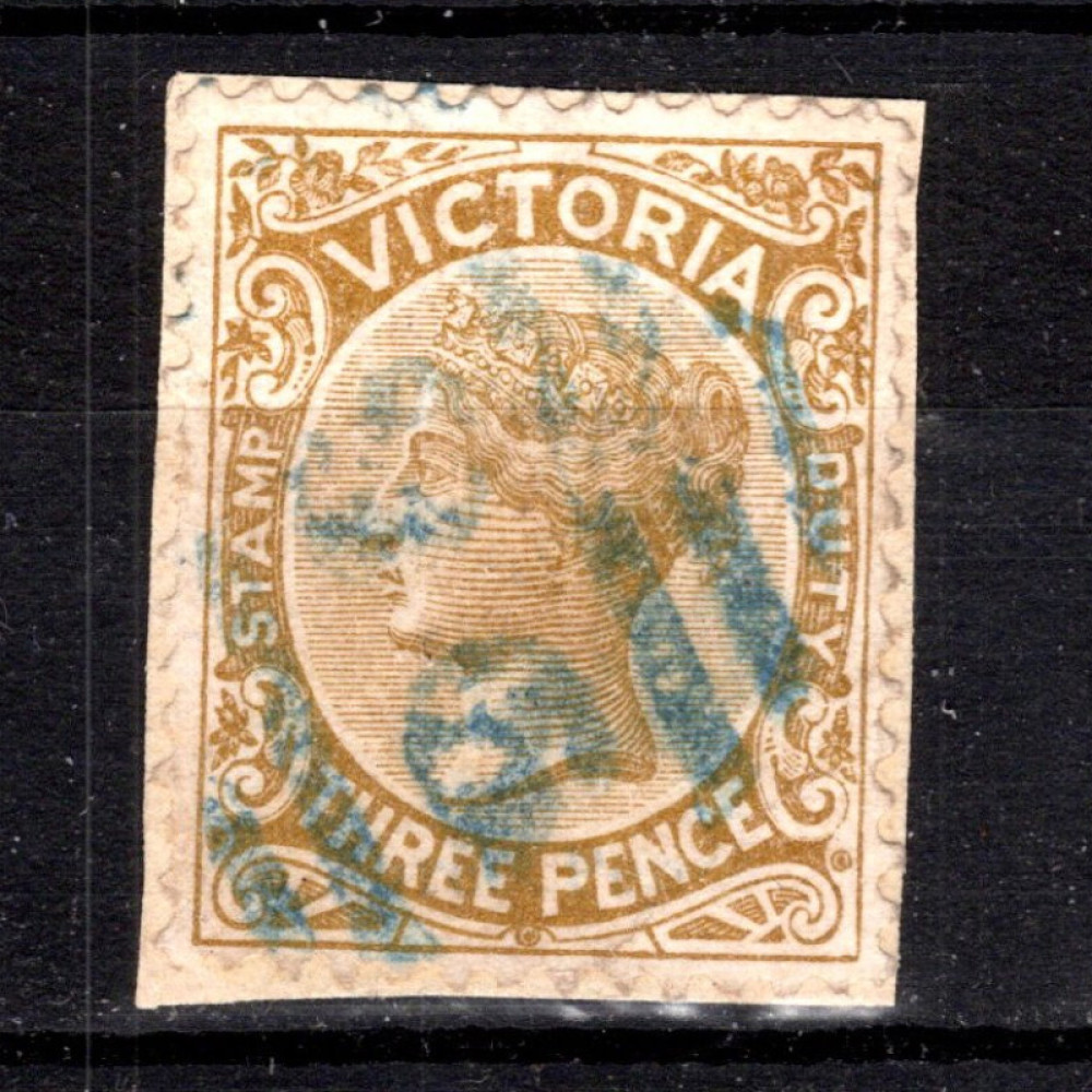 Sello Victoria, SG299, Usado #, 3 d