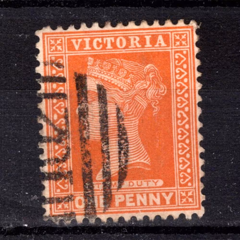 Stamp Victoria, SG313 (Scott 169), Used #, 1 d
