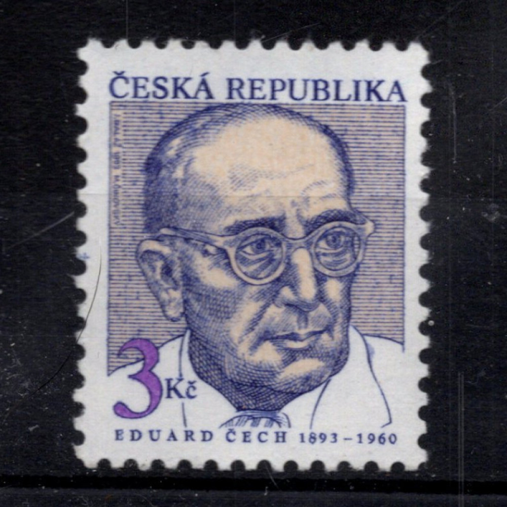 Briefmarke Tschechische Republik, Pof.22 (Mi. 22)**, 3 Kč