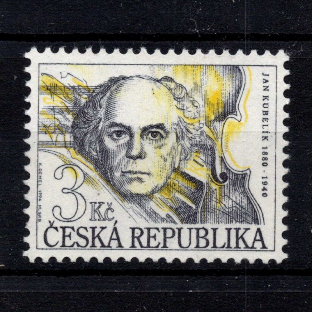 Briefmarke Tschechische Republik, Pof.30 (Mi. 30)**, 3 Kč
