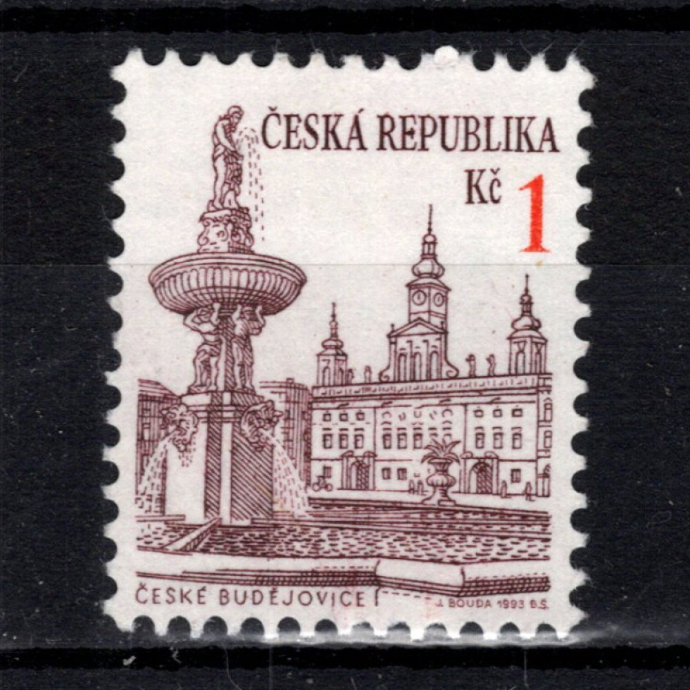 Selo Tchéquia, Pof.12a (Pof. 12a), MNH