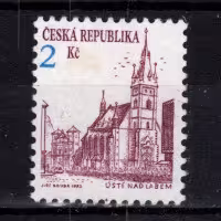 Známka ČR, Pof.13a**, 2 Kč