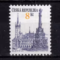 Známka ČR, Pof.16**, 8 Kč