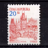 Známka ČR, Pof.18**, 20 Kč