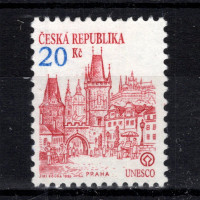 Známka ČR, Pof.18**, 20 Kč