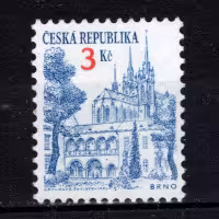 Známka ČR, Pof.35**, 3 Kč