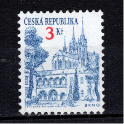 Známka ČR, Pof.35**, 3 Kč