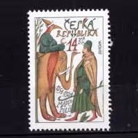 Známka ČR, Pof.36**, 14 Kč