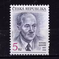 Známka ČR, Pof.38**, 5 Kč
