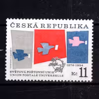 Známka ČR, Pof.48**, 11 Kč