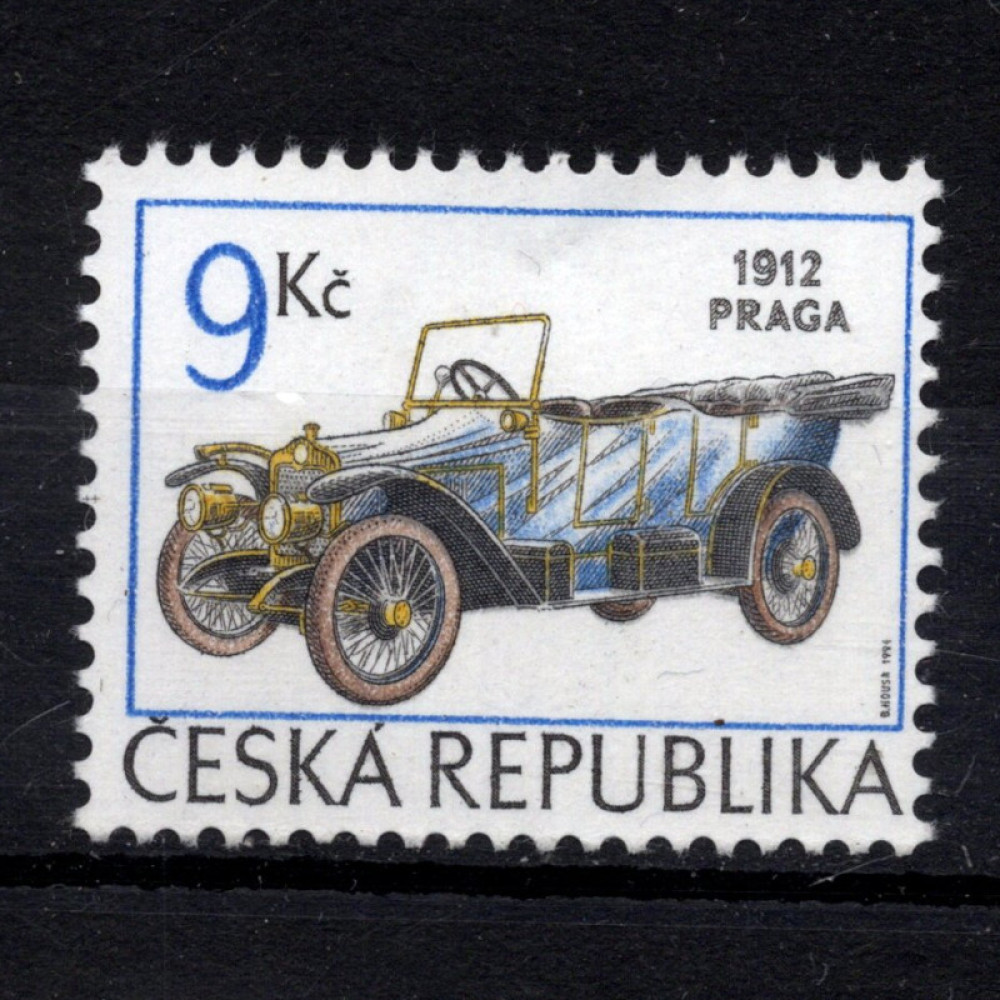 Sello Chequia, Pof.55 (Mi. 55), MNH, 9 Kč