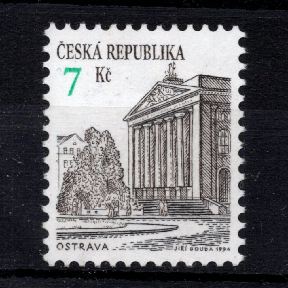 Známka ČR, Pof.60**, 7 Kč