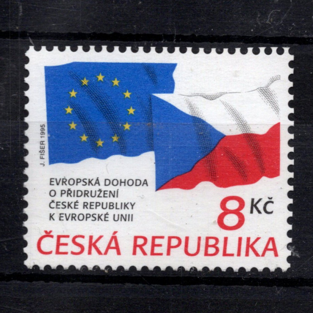 Sello Chequia, Pof.63 (Mi. 62), MNH, 8 Kč