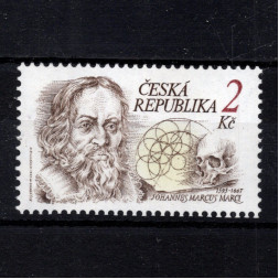 Briefmarke Tschechische Republik, Pof.64 (Mi. 64)**, 2 Kč