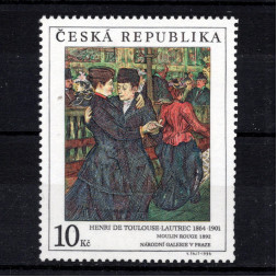 Briefmarke Tschechische Republik, Pof.58 (Mi. 57)**, 10 Kč
