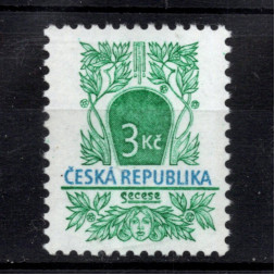Stamp Czechia, Pof.90 (Mi. 94), MNH, 3 Kč