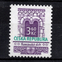 Briefmarke Tschechische Republik, Pof.91 (Mi. 95)**, 3.6 Kč