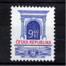 Briefmarke Tschechische Republik, Pof.92 (Mi. 89)**, 9.6 Kč