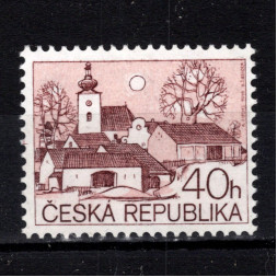 Selo Tchéquia, Pof.70b (Mi. 71z), MNH, 40 h
