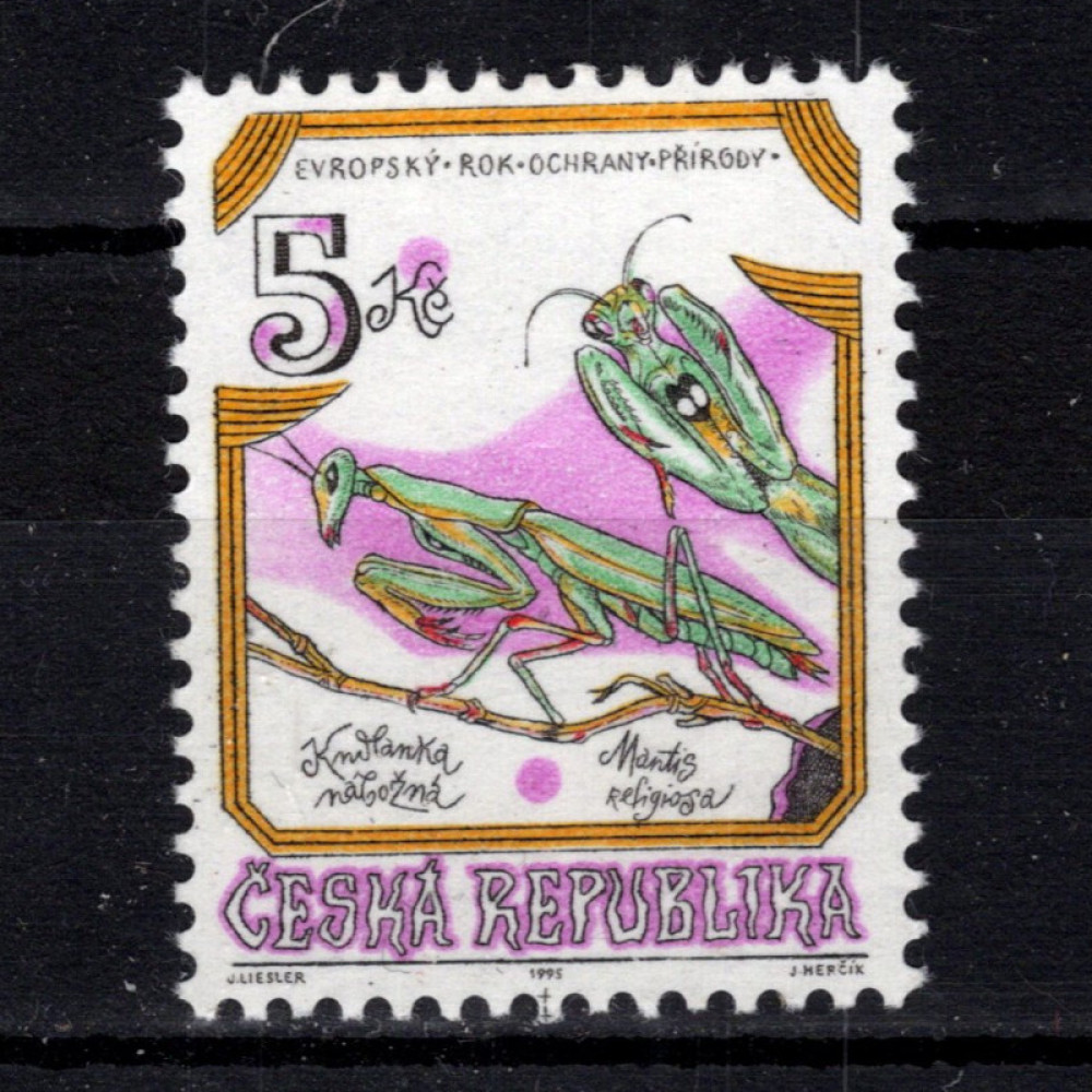 Sello Chequia, Pof.74 (Mi. 74), MNH, 5 Kč