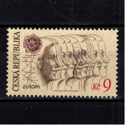 Sello Chequia, Pof.76 (Mi. 76), MNH, 9 Kč