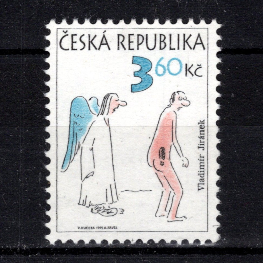 Briefmarke Tschechische Republik, Pof.84 (Mi. 85)**, 3.6 Kč