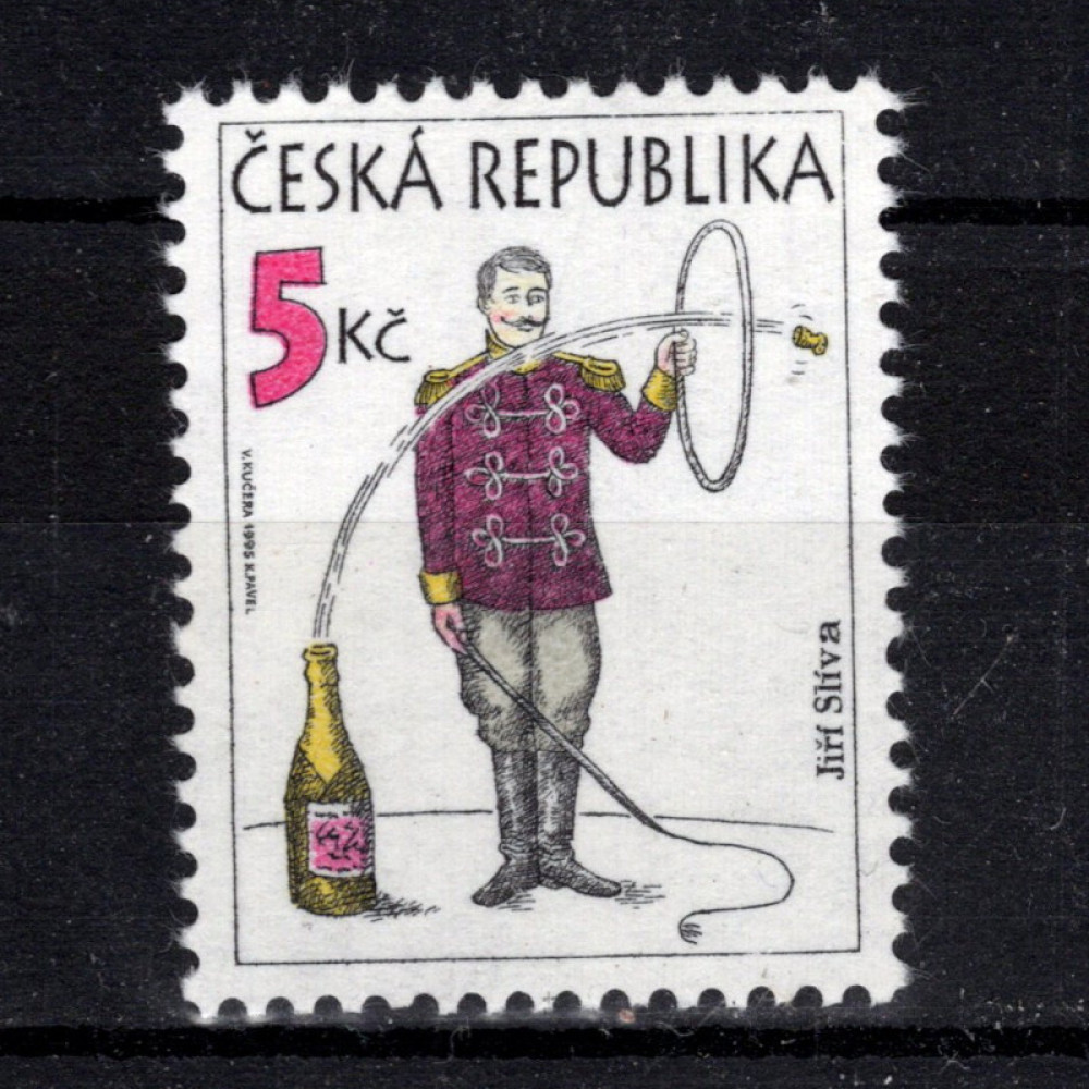 Sello Chequia, Pof.85 (Mi. 86), MNH, 5 Kč