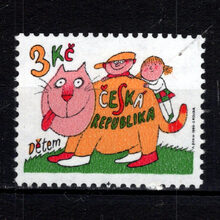Známka ČR, Pof.117**, 3 Kč