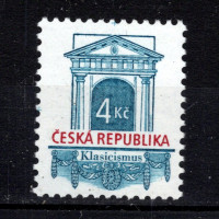 Výplatní známky - historické stavební slohy 1999