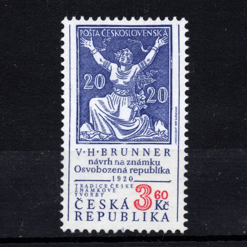 Známka ČR, Pof.133(*), 3.6 Kč