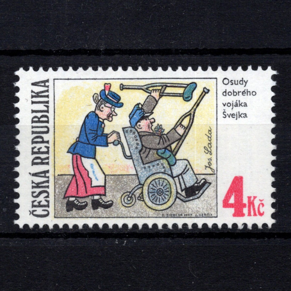 Známka ČR, Pof.153(*), 4 Kč