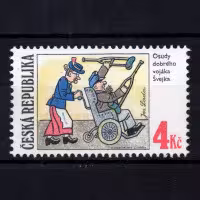 Sello Chequia, Pof.153 (Mi. 153), (*), 4 Kč