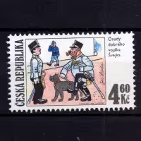 Sello Chequia, Pof.154 (Mi. 154), (*), 4.6 Kč