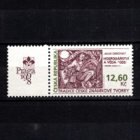 Známka s kupóny ČR, Pof.166#, 12.6 Kč