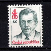 Výplatní známky - prezident Václav Havel 1998
