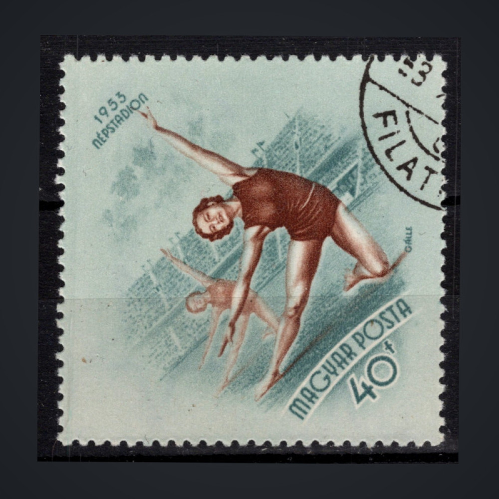 Stamp Hungary, Mi.1322 (SG 1315), Used #, 40 fi