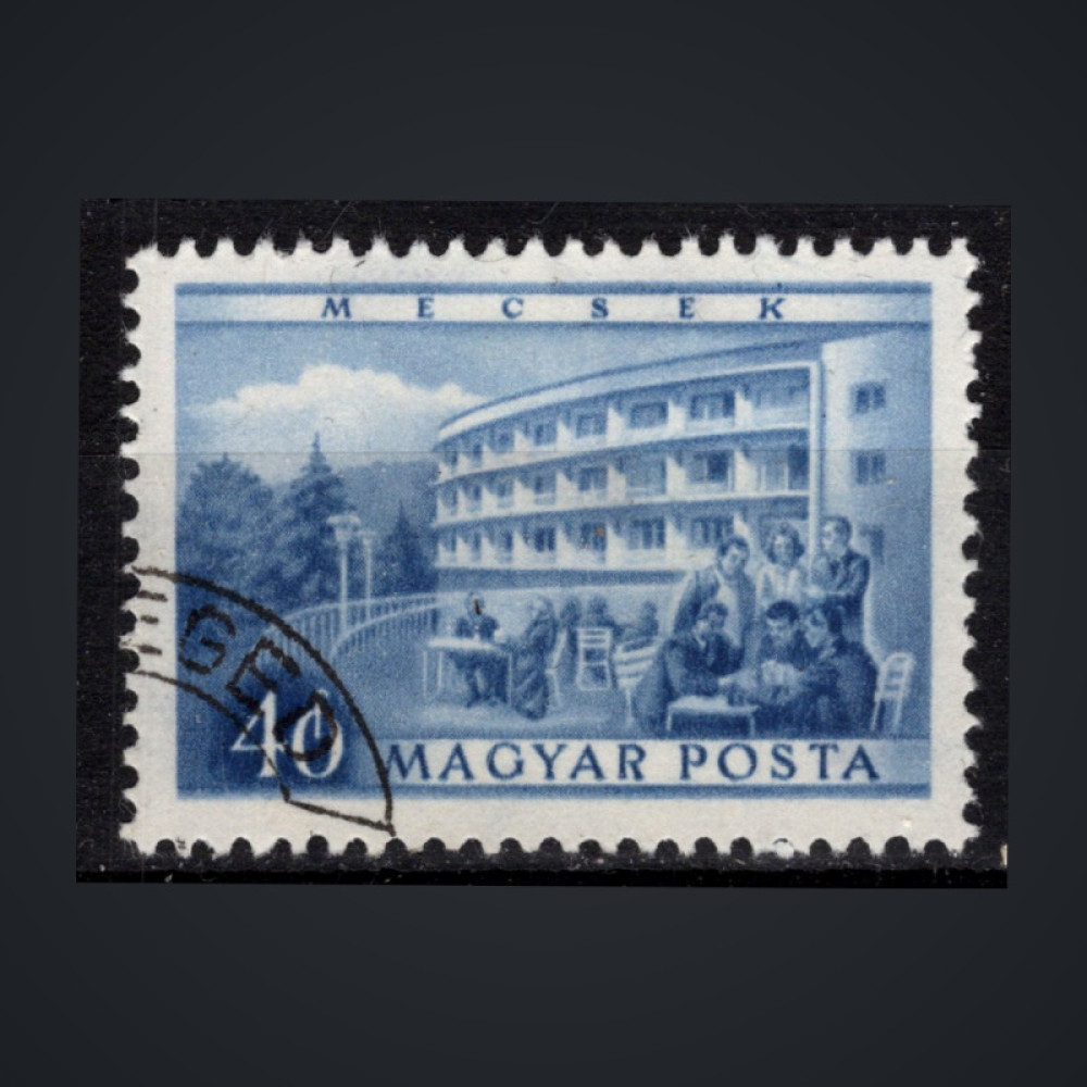 Stamp Hungary, Mi.1298 (SG 1283), Used #, 40 fi