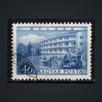 Stamp Hungary, Mi.1298 (SG 1283), Used #, 40 fi