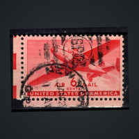 Stamp United States, Mi.500A (SG A901), Used #, 6 ¢
