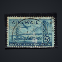 Stamp United States, Mi.562w (SG A950), Used #, 25 ¢