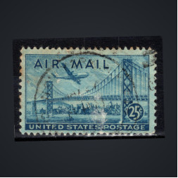 Stamp United States, Mi.562w (SG A950), Used #, 25 ¢