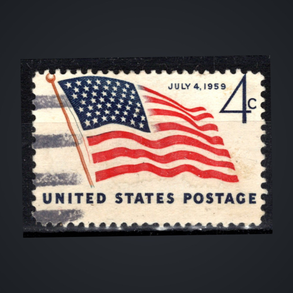 Sello Estados Unidos, Mi.755 (SG 1131), Usado #, 4 ¢