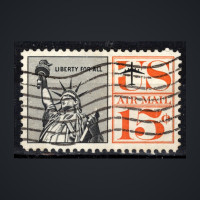 Sello Estados Unidos, Mi.764IIyb (Scott C63a), Usado #, 15 ¢