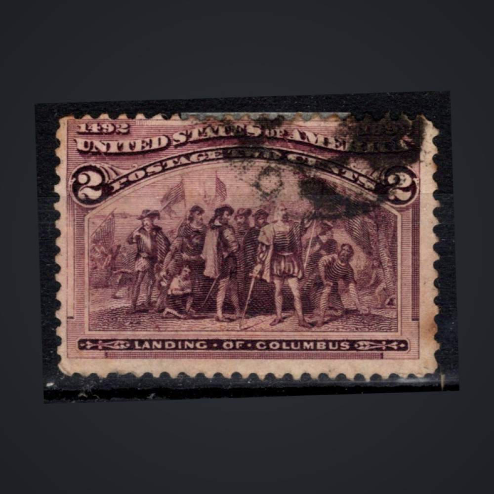 Stamp United States, Mi.74 (SG 236), Used #, 2 ¢