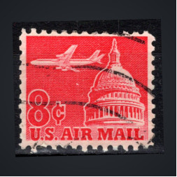Selo Estados Unidos, Mi.836xA (SG A1210), Usado #, 8 ¢